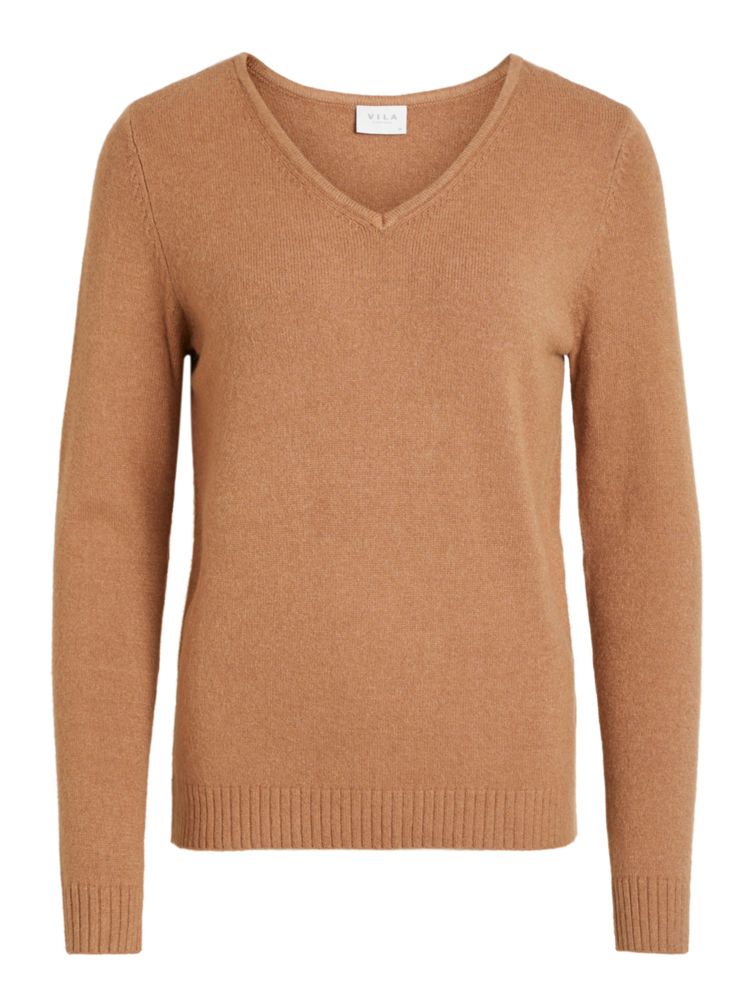 VILA Trui 'VIRIL' in de kleur Lichtbruin, Productweergave