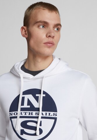 North Sails Sportsweatshirt in Wit
