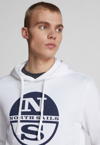 North Sails Athletic Sweatshirt in White