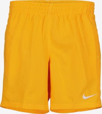 Maillot de bain de sport Nike Swim en jaune : devant