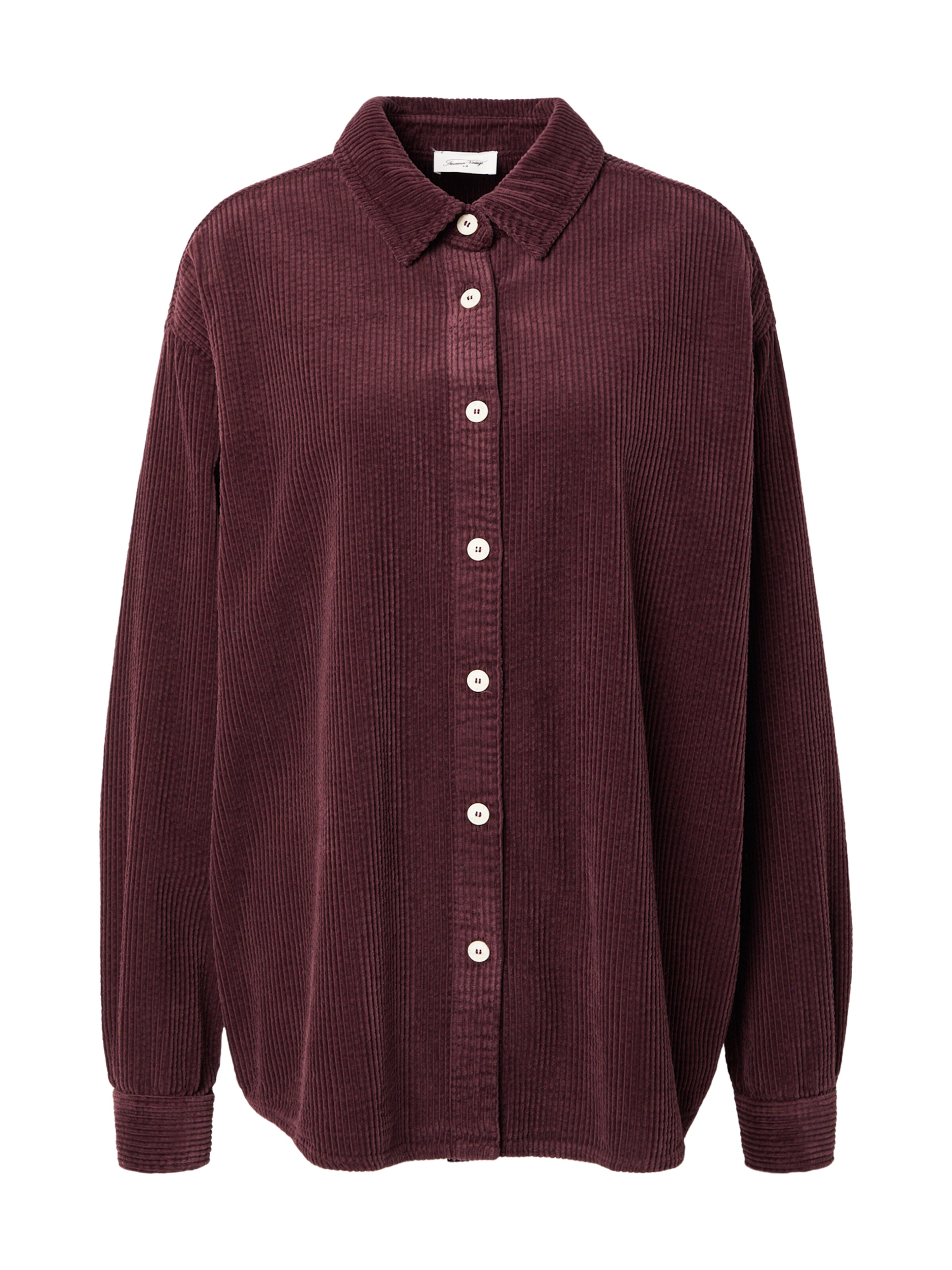AMERICAN VINTAGE - Blusa 'PADOW' em vermelho: frente