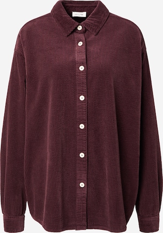 AMERICAN VINTAGE - Blusa 'PADOW' em vermelho: frente