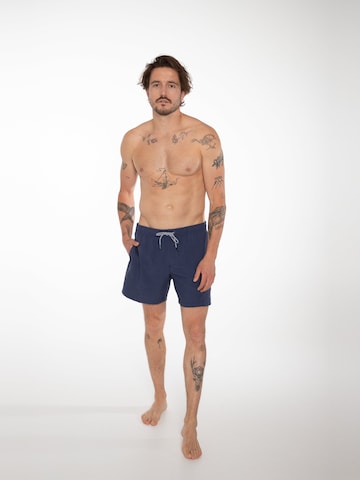 PROTEST Badeshorts 'DAVEY' in Blau
