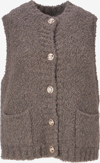 Seasons of April Strickweste 'Wendy' in XS-XL in taupe, Produktansicht