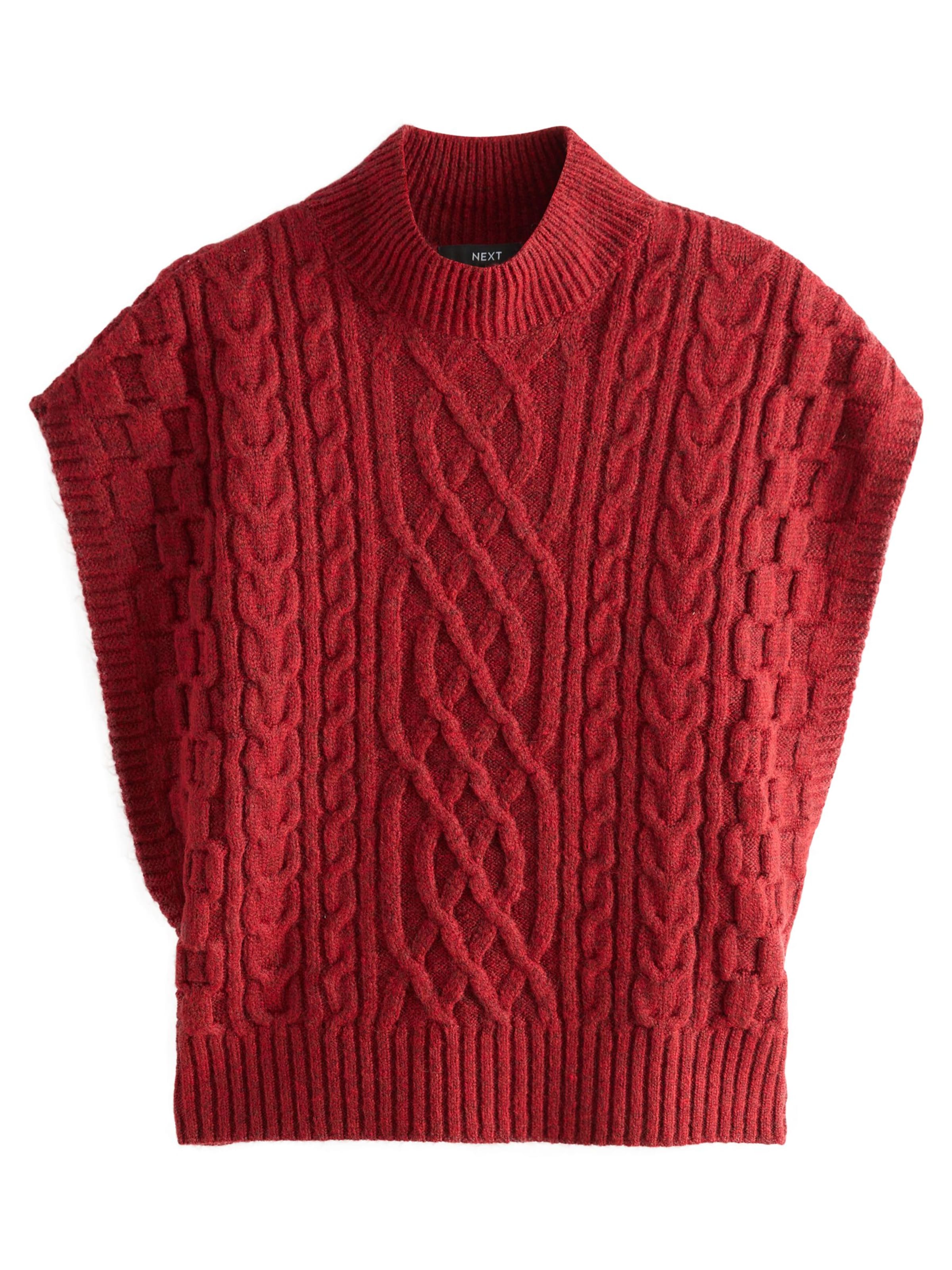 Next Πουλόβερ σε κόκκινο: μπροστά