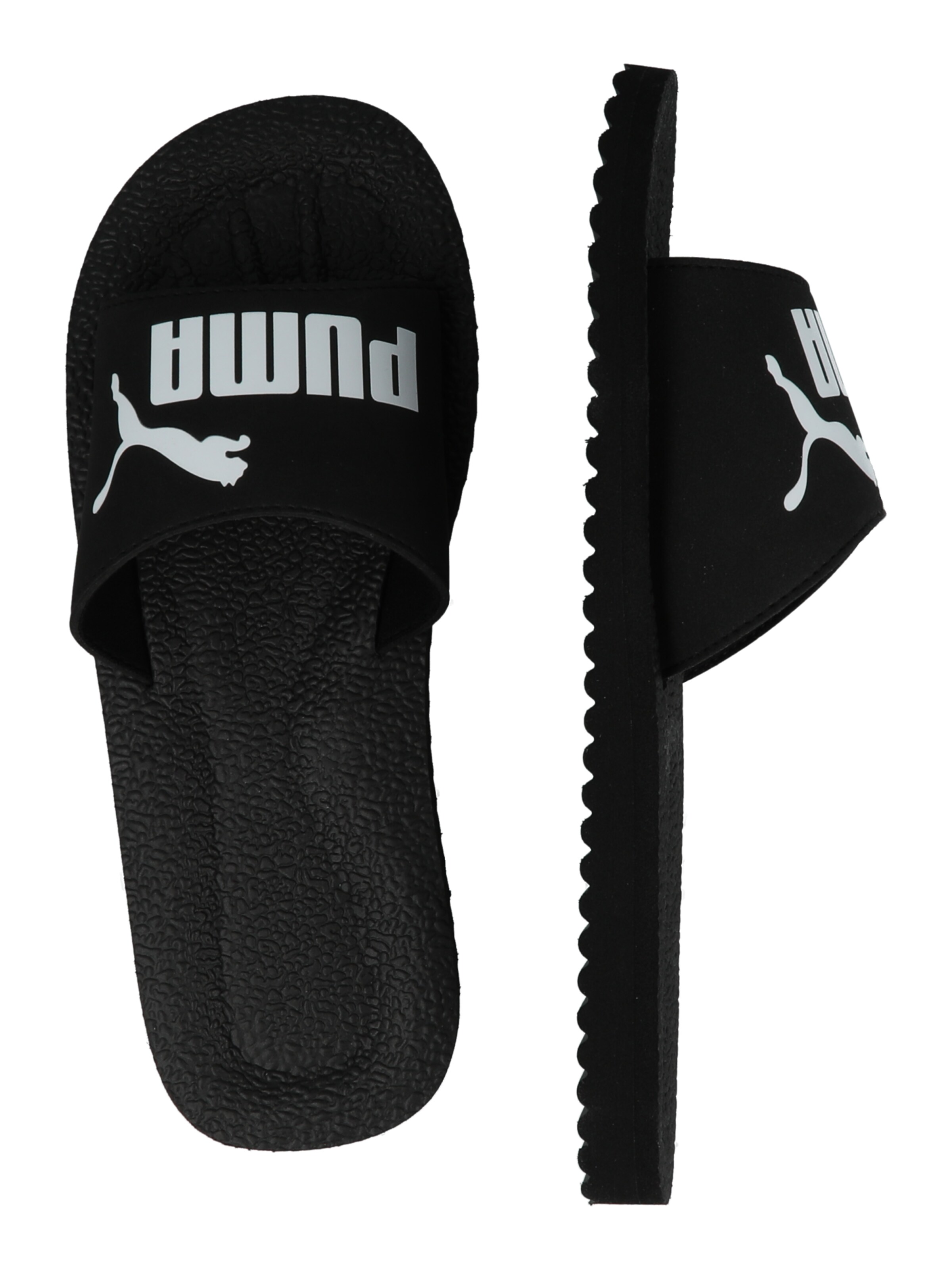 PUMA Teenslippers 'Purecat' in Zwart