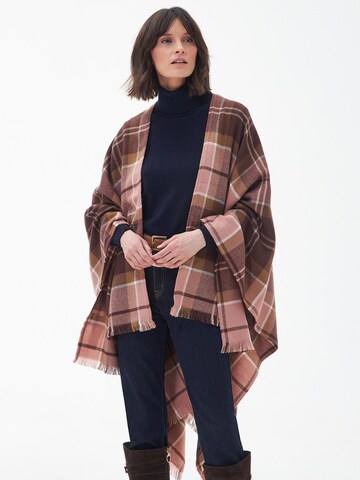 Barbour Cape 'Staffi' in Braun: Vorderseite