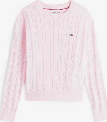 TOMMY HILFIGER Свитер в Ярко-розовый: спереди