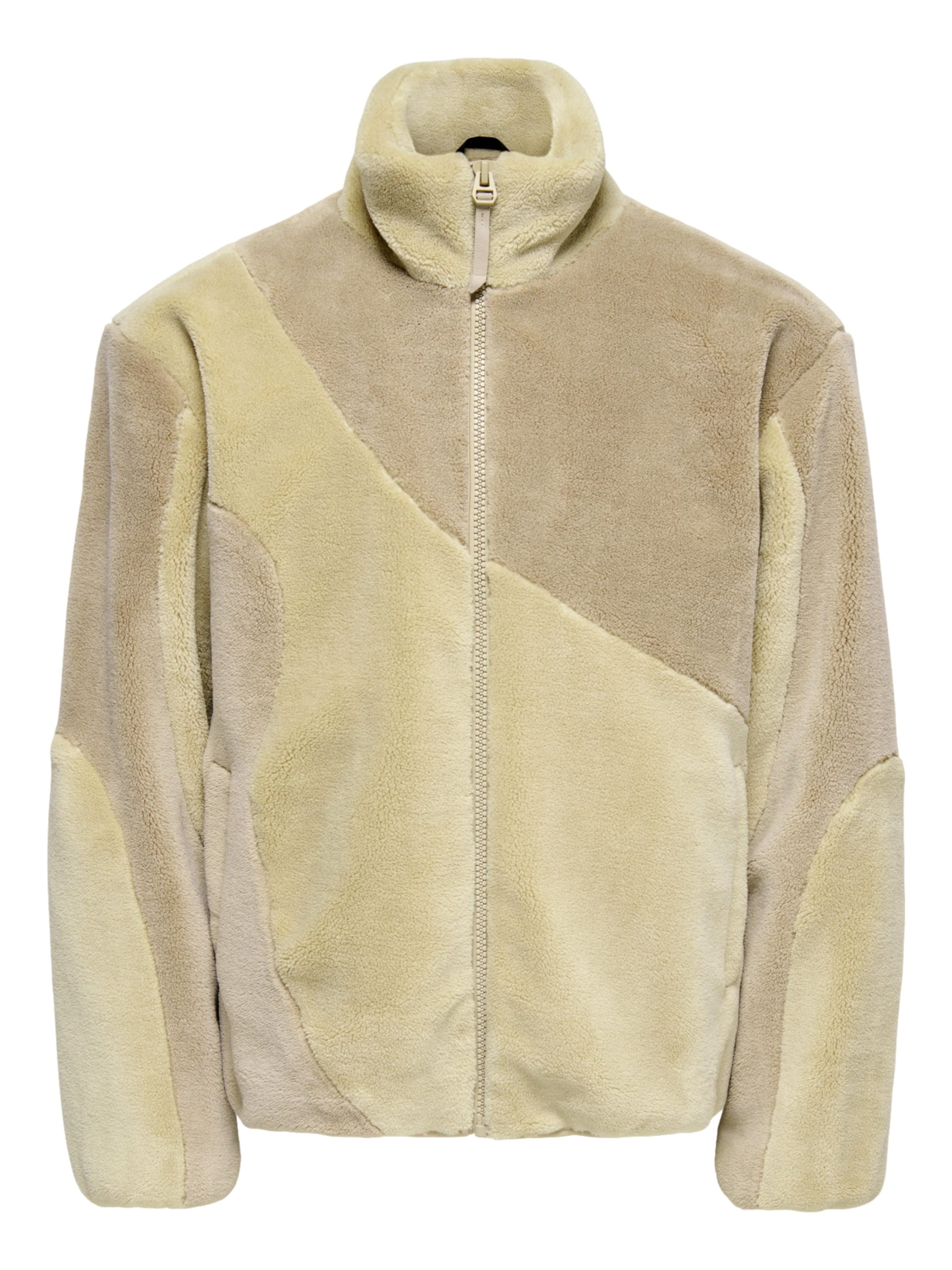 Only & Sons - Chaqueta polar 'ONSSilas' en beige: frente