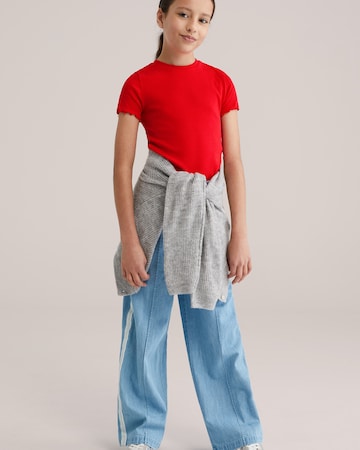 WE Fashion T-shirt i röd