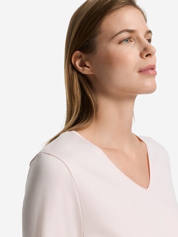 Hanro Pajama 'Cotton Silk' in Pink