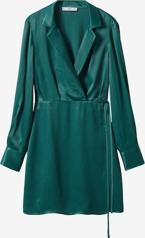 MANGO Shirt Dress 'Sabrina' in Green: front