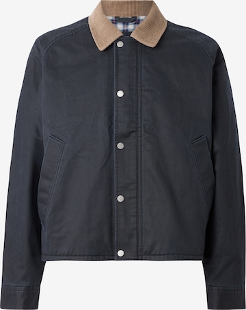 Abercrombie & FitchPrijelazna jakna - plava boja: prednji dio