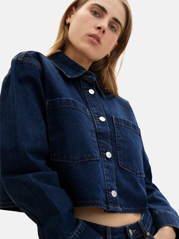 TOM TAILOR DENIM Jacke in Blau