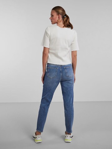 Slimfit Jeans 'Delly' de la PIECES pe albastru