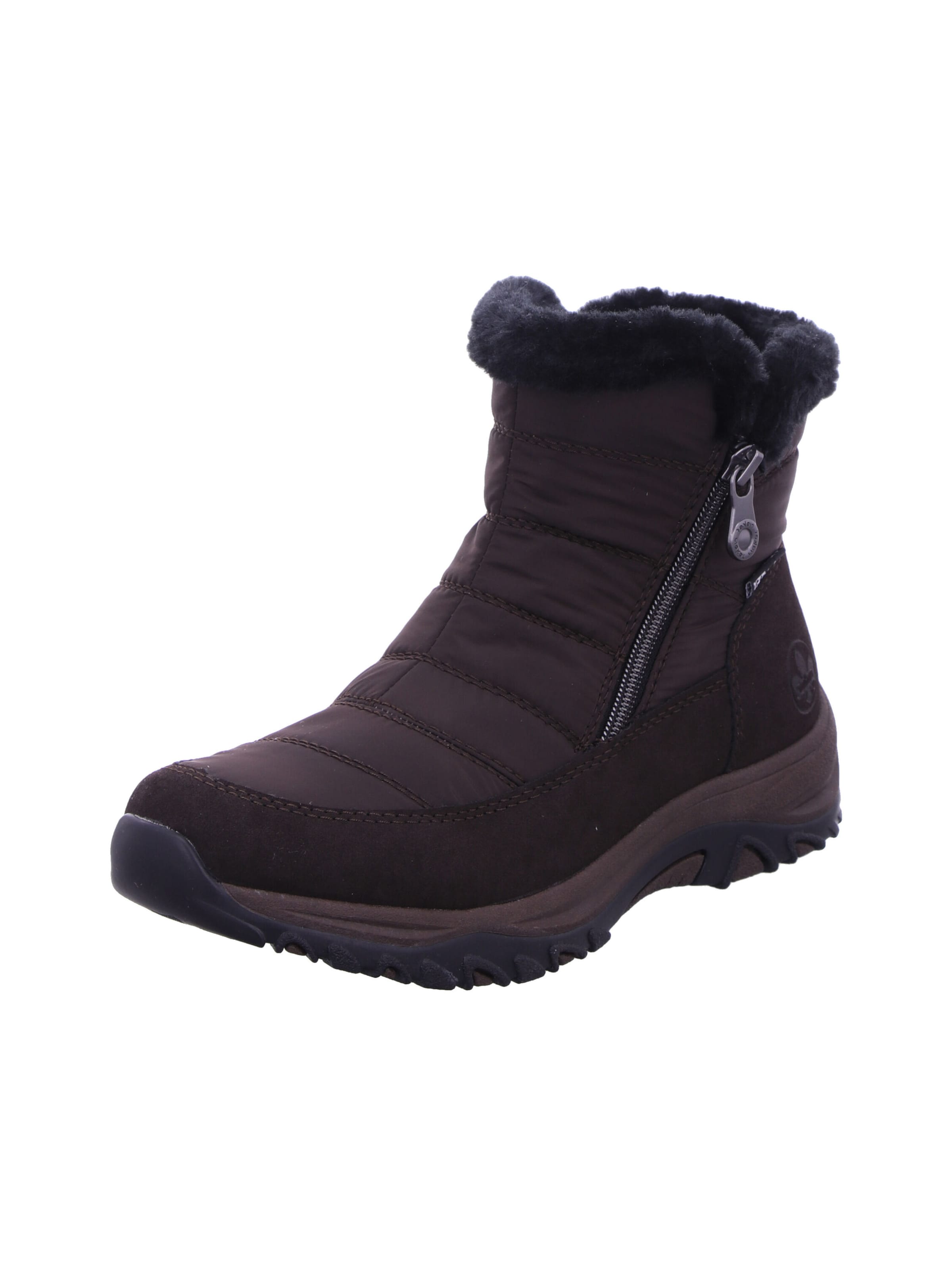 Stivaletto di Rieker in nero: frontale
