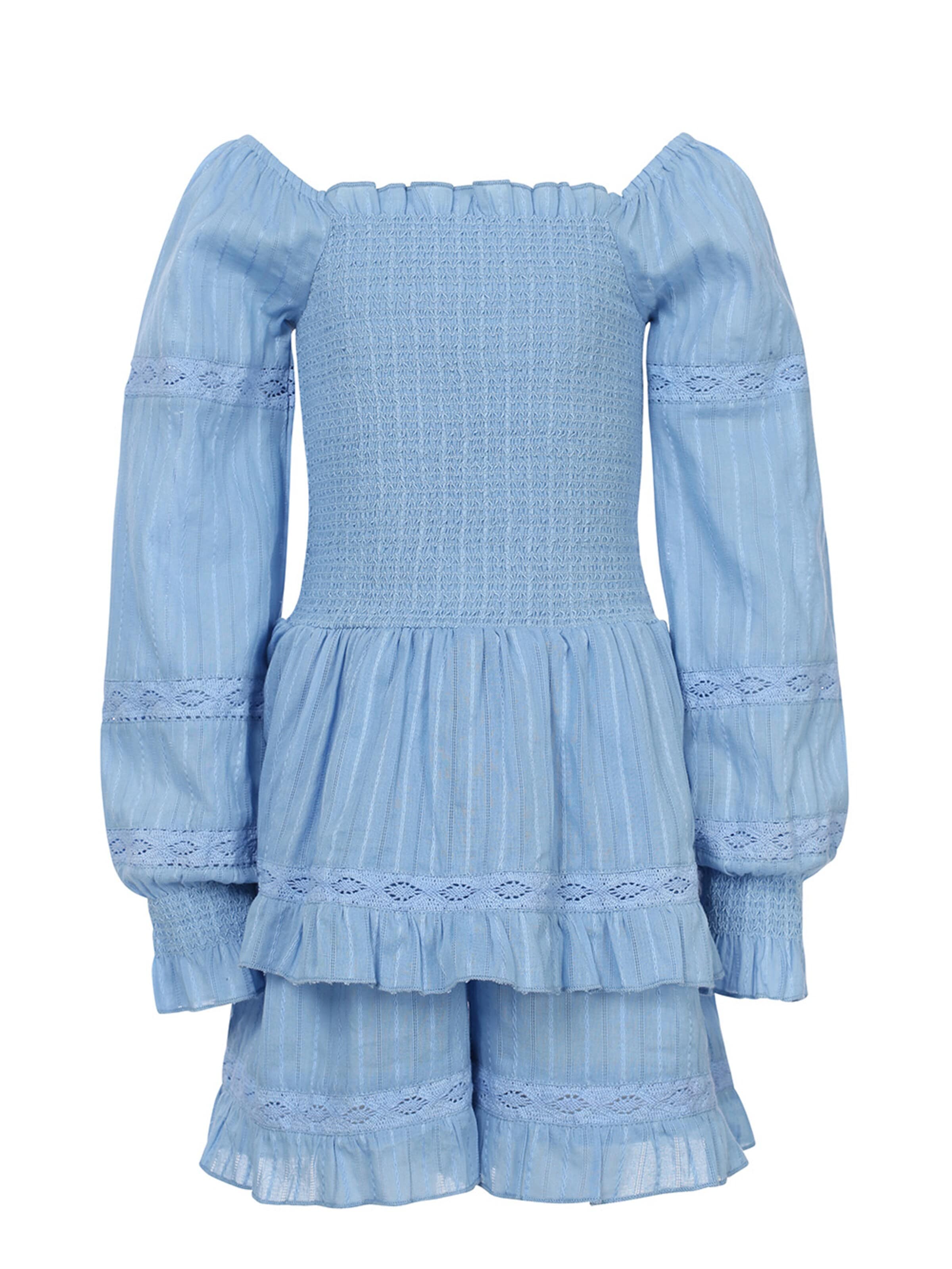 Robe '2512-5828-105' Looxs Revolution en bleu : devant