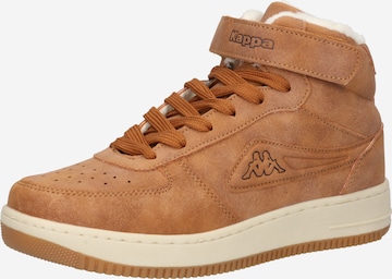 KAPPA High-Top Sneakers 'Bash' in Brown: front