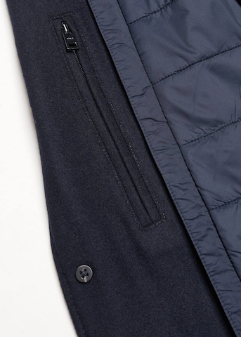 MANGO MAN Between-Season Jacket 'Mateo' in Blue