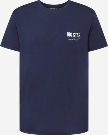 BIG STAR T-Shirt 'BRUNOMI' in Blau: predná strana