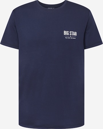 BIG STAR Shirt 'BRUNOMI' in Blue: front