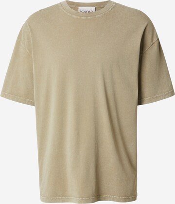 T-Shirt KARIA by Loris Karius en vert : devant