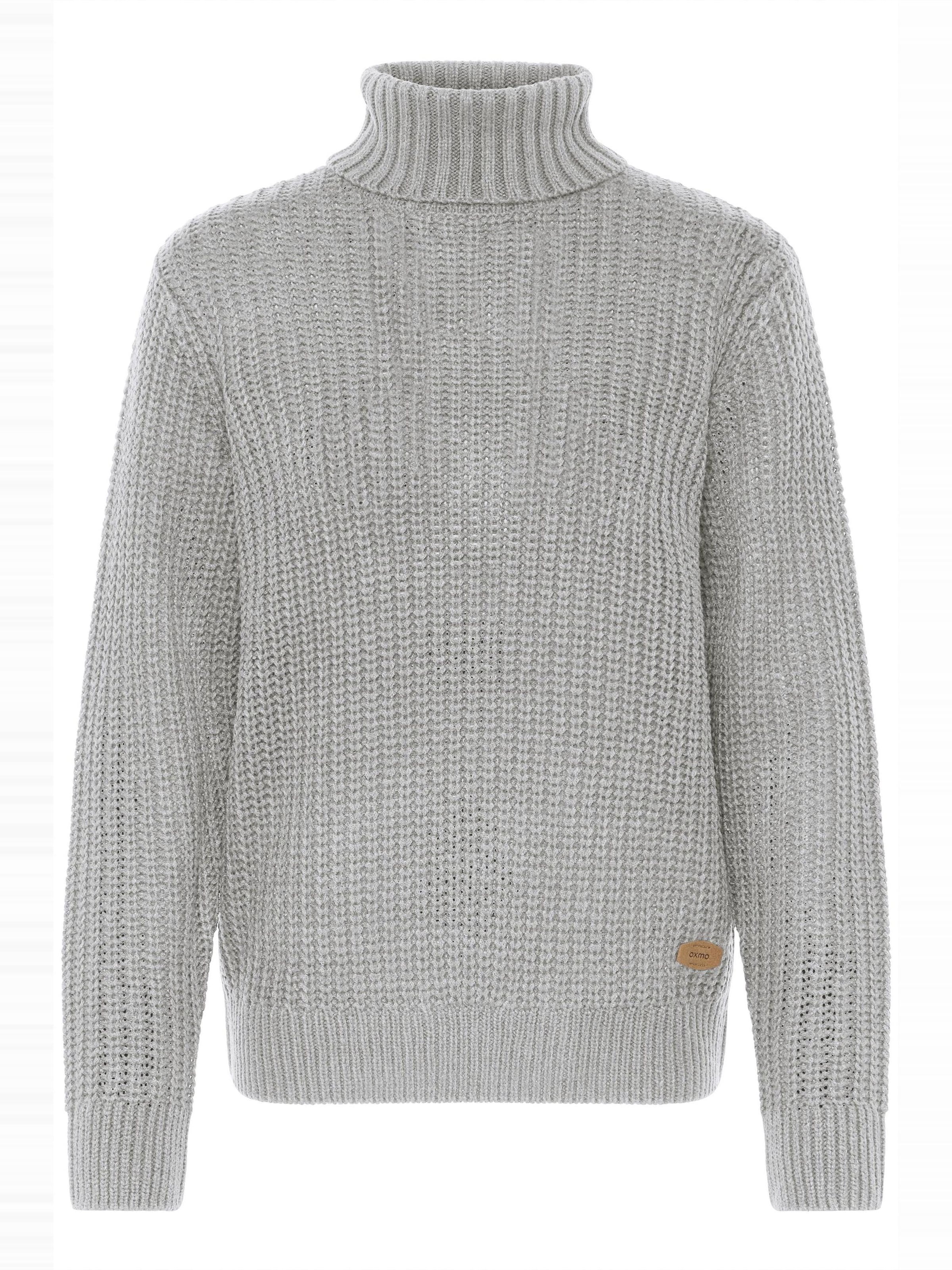 Oxmo Trui 'Oxedna' in Grijs: voorkant