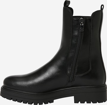 TOM TAILOR Stiefelette in Schwarz