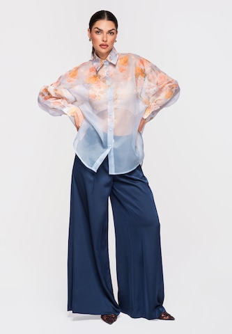 Ombre Bluse 'SH-E0028' in Blau