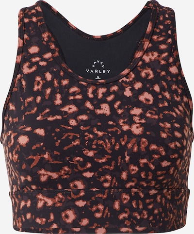 Varley Sports Bra 'Berkeley' in Brown / Dusky pink / Black, Item view