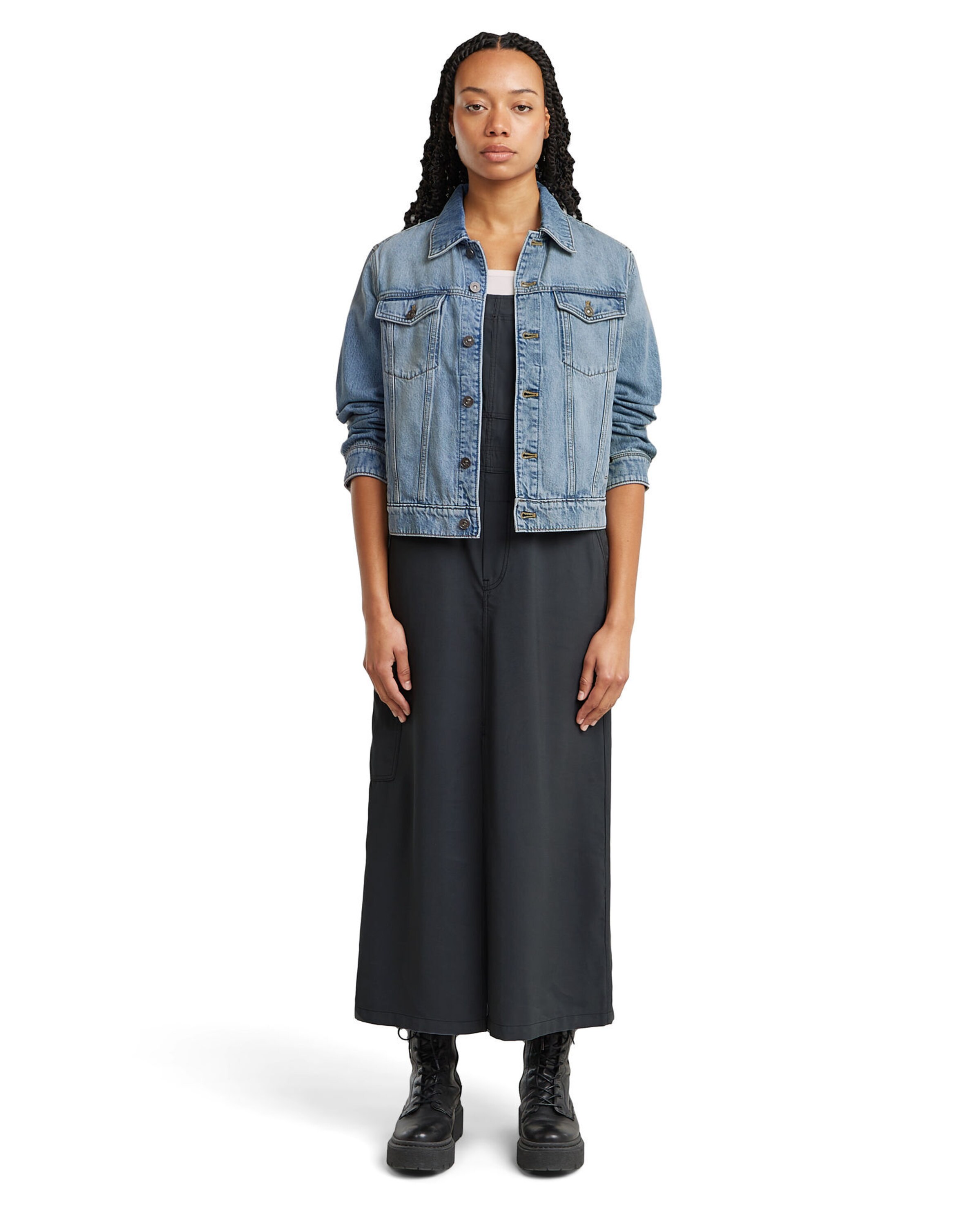 G-STAR Jurk in Grijs: voorkant