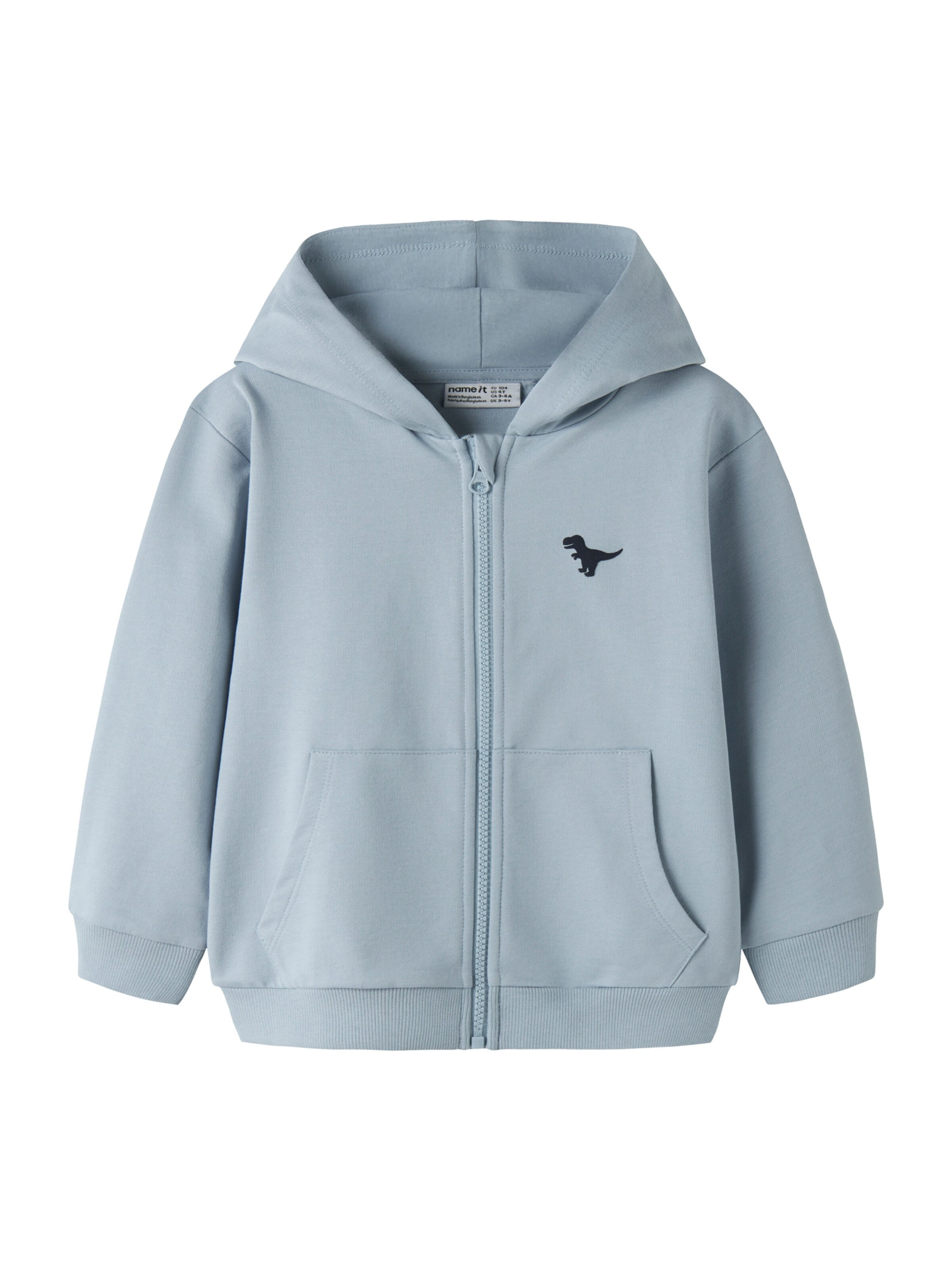 NAME IT - Sudadera con cremallera 'NMMVALON' en azul: frente