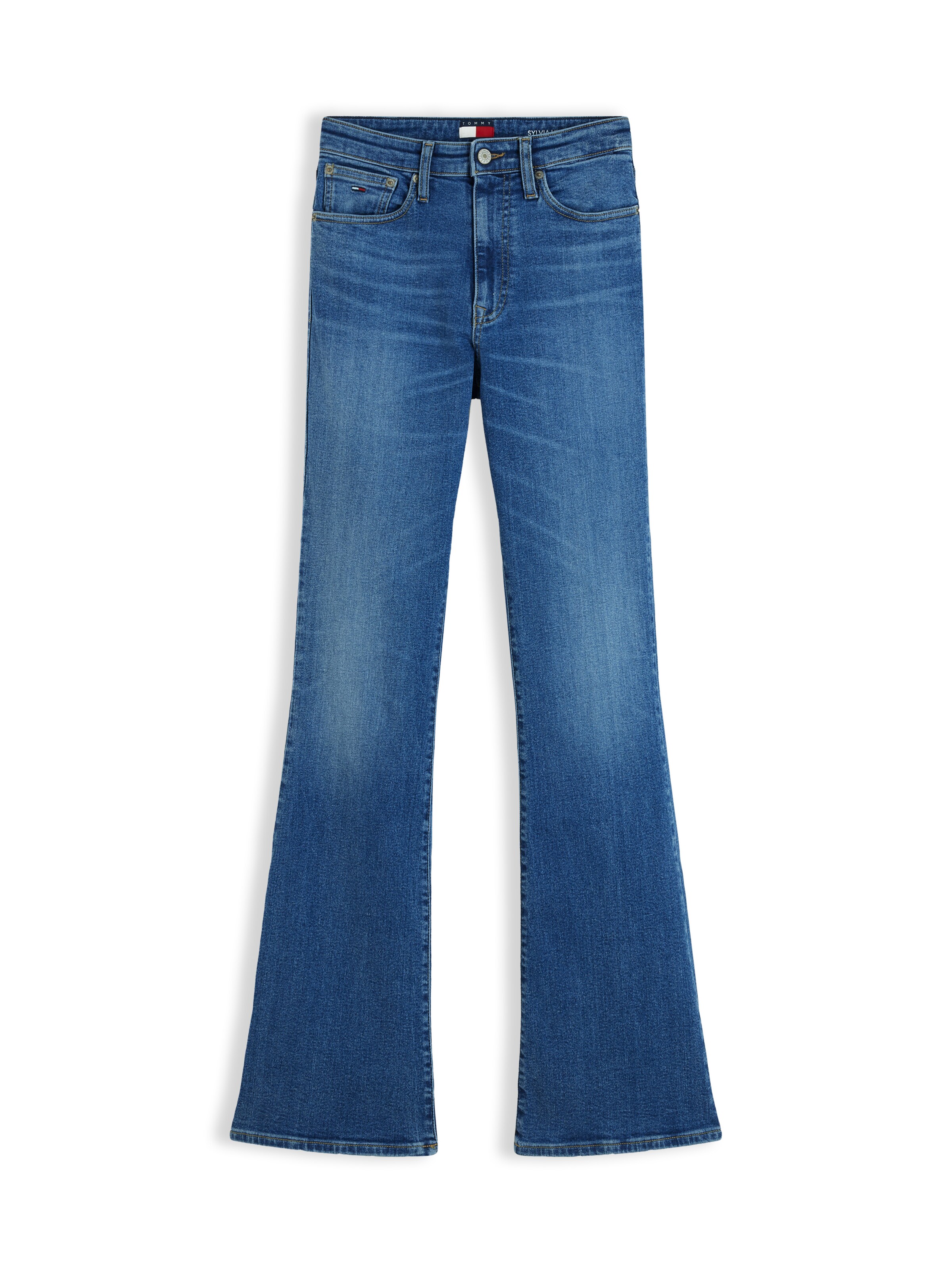 Jeans 'SYLVIA' de la Tommy Jeans pe albastru: față