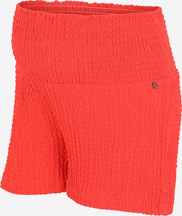 LOVE2WAIT Normální Kalhoty – červená: přední strana