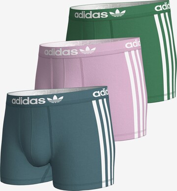 ADIDAS ORIGINALS Boxer shorts ' Comfort Flex Cotton 3 Stripes ' in Mixed colors: front