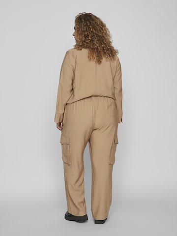 EVOKED Loosefit Cargohose in Beige