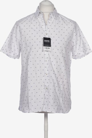 Ted Baker Button Up Shirt in L-XL in White: front