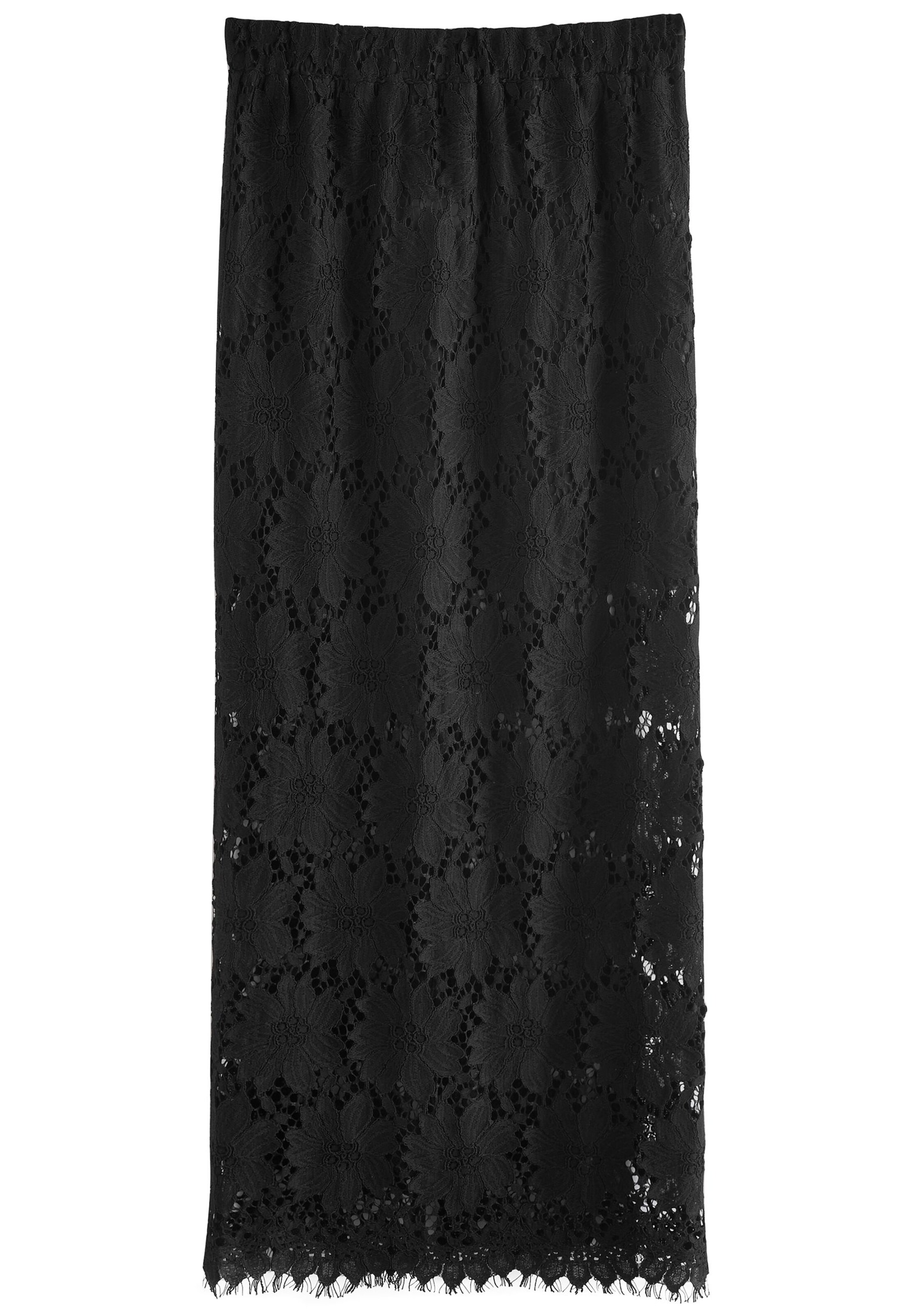 Next Szoknyák - fekete: elől