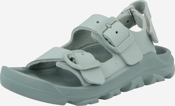 BIRKENSTOCK Avonaiset kengät 'Mogami AS' värissä vihreä: etupuoli