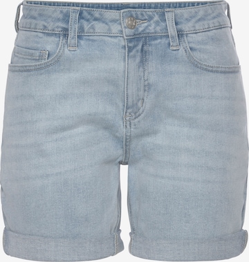 VIVANCE Slimfit Jeans in Blauw: voorkant