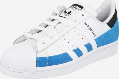 ADIDAS ORIGINALS Σνίκερ χαμηλό 'SUPERSTAR' σε μπλε ουρανού / μαύρο / λευκό, Άποψη προϊόντος