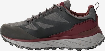 JACK WOLFSKIN Halbschuh in grau / bordeaux, Produktansicht