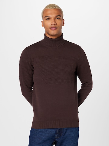 BLEND Pullover i brun: forside
