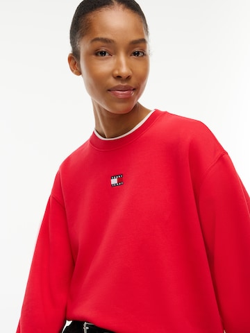 Tommy Jeans Collegepaita värissä punainen
