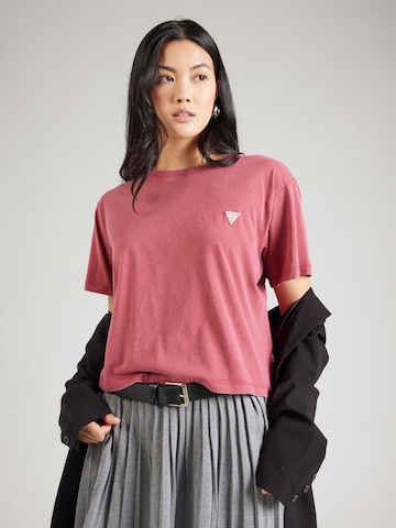 Maglietta di GUESS JEANS in rosso: frontale