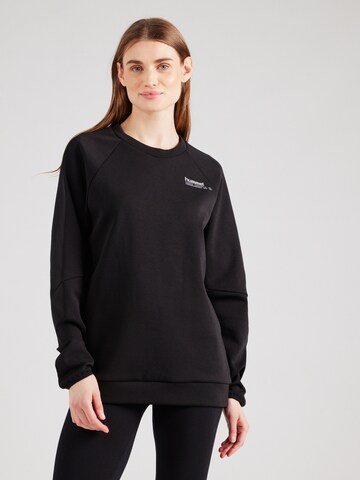 Felpa di Hummel in nero: frontale