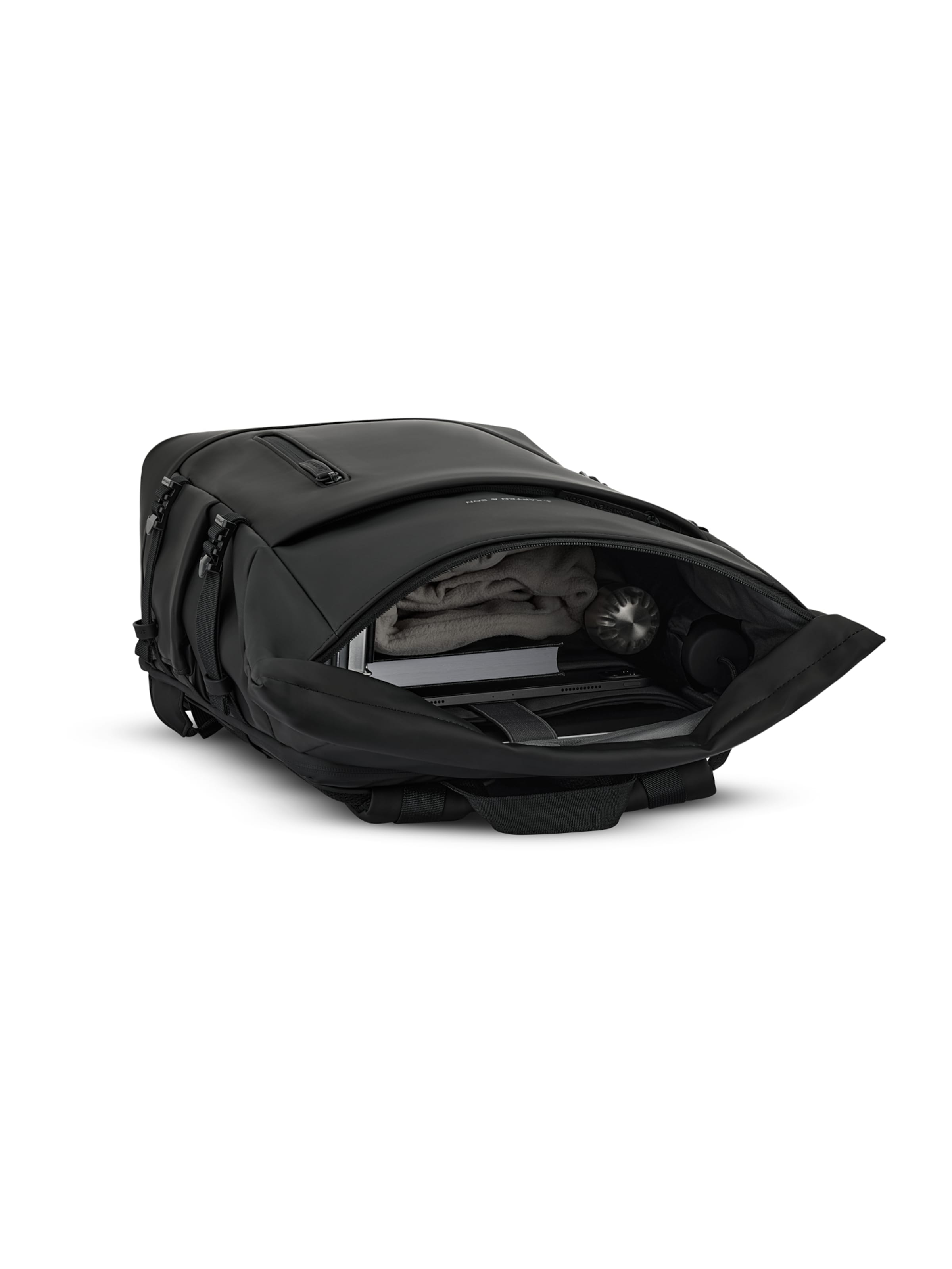 Kapten & Son Σακίδιο πλάτης 'Helsinki Pro' σε μαύρο