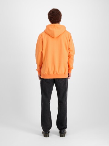 ALPHA INDUSTRIES Sweatjacke in Orange