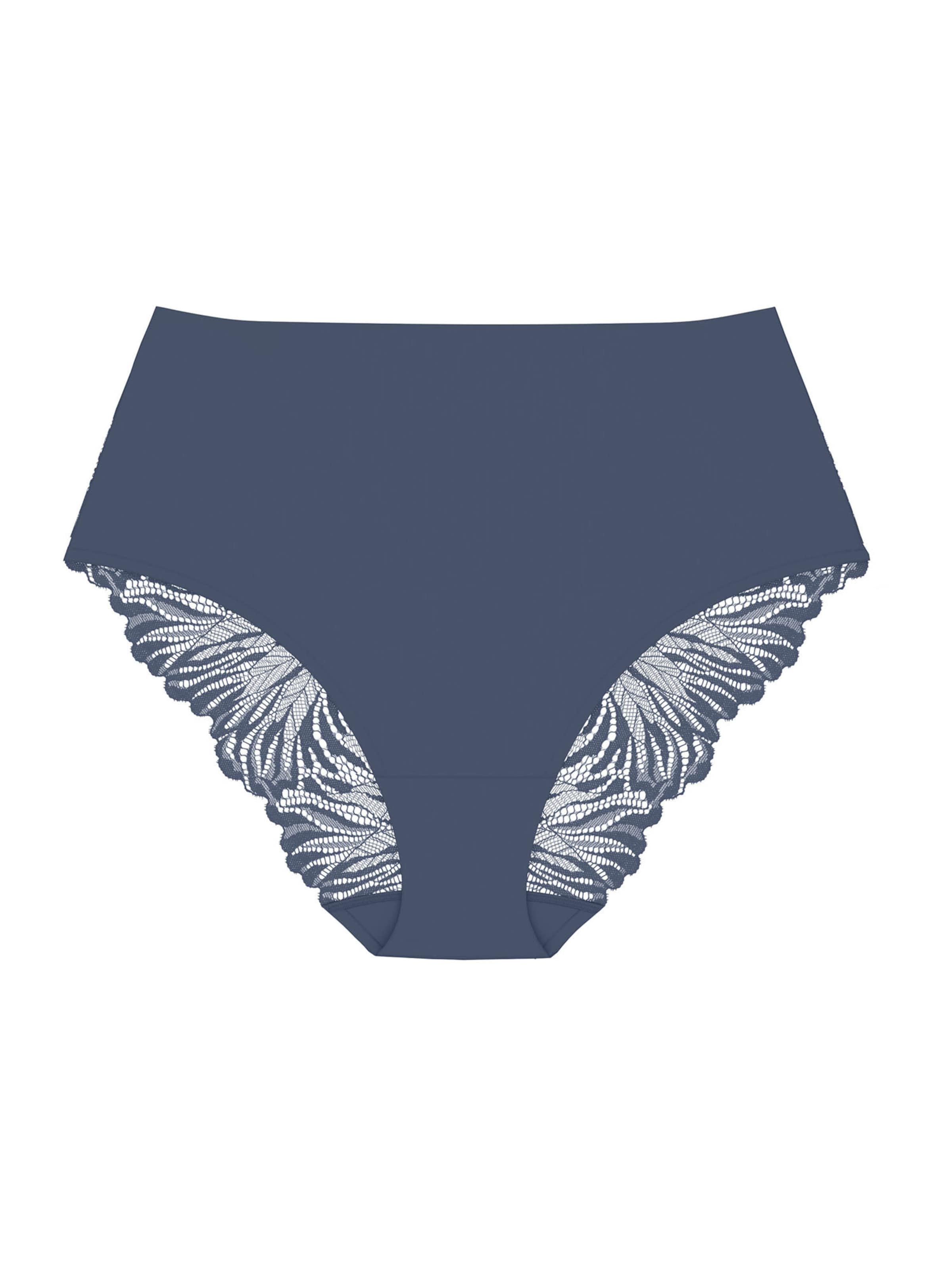Slip ' Red Label Pretty Micro ' TRIUMPH en bleu : devant