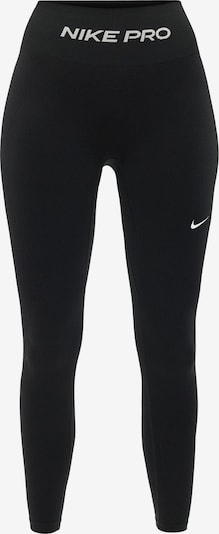 XS dydžio Sportinės kelnės 'Nike Pro' iš NIKE, spalva – juoda / balta, Prekių apžvalga